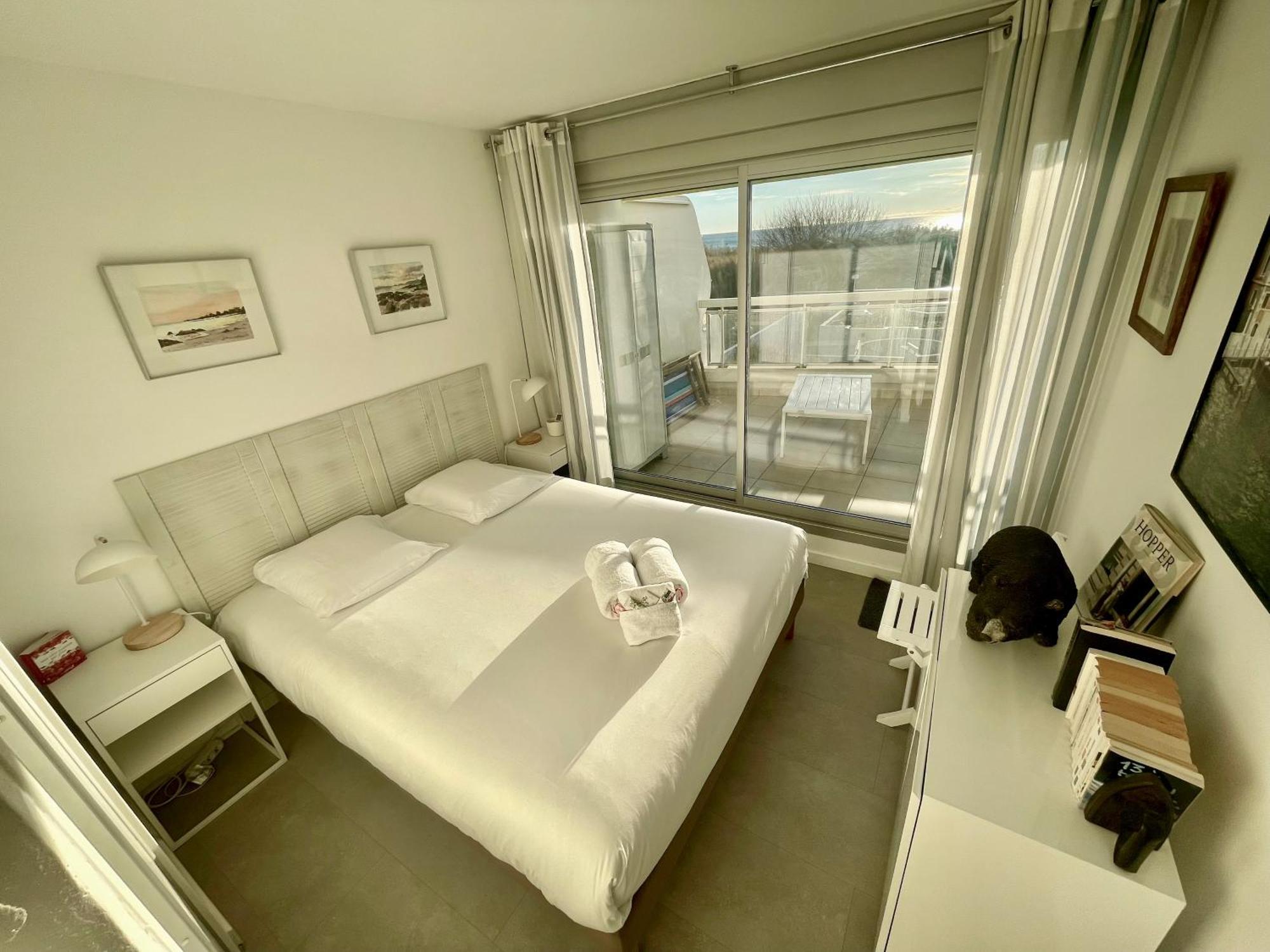 Pgh N25 - Vue Mer, Premiere Ligne & Parking Prive La Grande-Motte Esterno foto